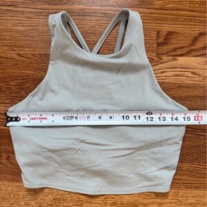 Athleta Strappy conscious crop bra Fern